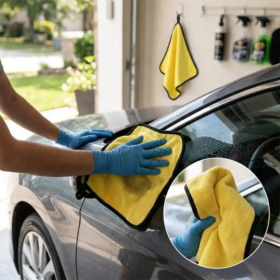 2 Pcs Lint-Free Super Absorbent Car Cleaning Towel Thick Coral Fleece Auto Detailing Cloth
2 Pcs Lint-Free Super Absorbent Car Cleaning Towel Thick Coral Fleece Auto Detailing Cloth