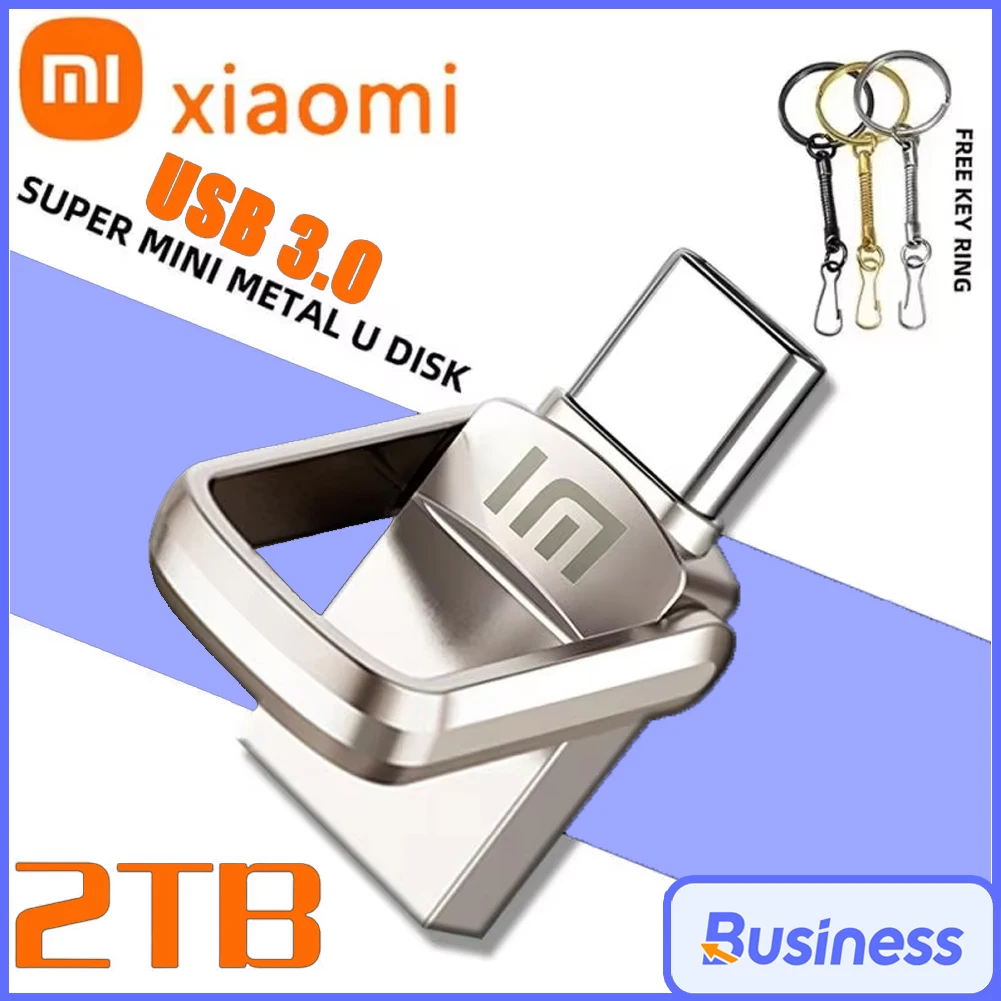 USB-флеш-накопитель XIAOMI TYPE C 2 в 1 USB-накопитель 3,0 128 ГБ, 2 ТБ, 1 ТБ, водонепроницаемый флэш-накопитель для Iphone 15 Pro Max
USB-флеш-накопитель XIAOMI TYPE C 2 в 1 USB-накопитель 3,0 128 ГБ, 2 ТБ, 1 ТБ, водонепроницаемый флэш-накопитель для Iphone 15 Pro Max