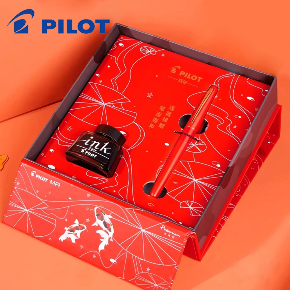 Новая ограниченная ручка-пилот 88 г Wishful Koi набор ограниченная высококлассная Подарочная коробка Золотая фоторучка канцелярские принадлежности Школьные принадлежности
Новая ограниченная ручка-пилот 88 г Wishful Koi набор ограниченная высококлассная Подарочная коробка Золотая фоторучка канцелярские принадлежности Школьные принадлежности