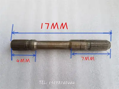 for JIANSHE Off-road vehicle motorcycle ATV 400 front-wheel drive front drive shaft
for JIANSHE Off-road vehicle motorcycle ATV 400 front-wheel drive front drive shaft