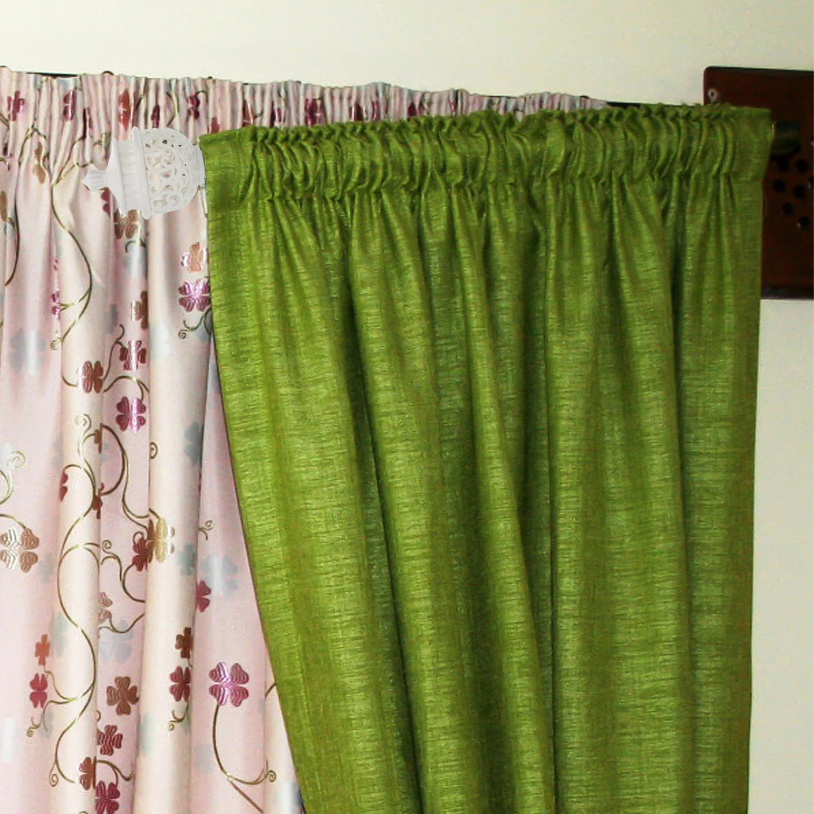 6pcs Curtain Rod Finials Modern End Caps For Window Drapery Pole Abs Wear Resistant Home Office Decoration Replacement Accessory
6pcs Curtain Rod Finials Modern End Caps For Window Drapery Pole Abs Wear Resistant Home Office Decoration Replacement Accessory