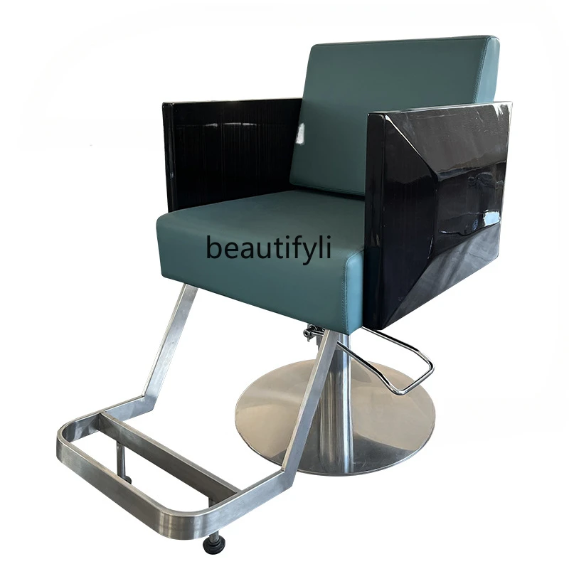 Simple Barber Shop Chair for Hair Salon Salon Stool American Acrylic Lifting Hair Cutting Chair
Simple Barber Shop Chair for Hair Salon Salon Stool American Acrylic Lifting Hair Cutting Chair