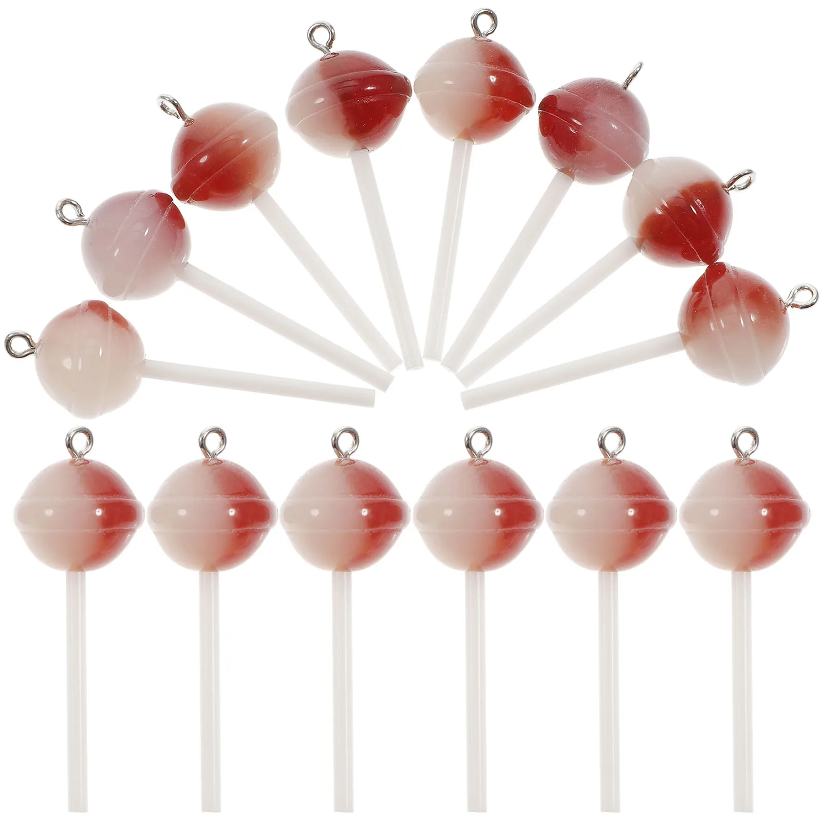 20pcs Circular Lollipop Keychains Resin Charms for DIY Crafts Jewelry Making Accessories Pendant Earrings Safe Durable
20pcs Circular Lollipop Keychains Resin Charms for DIY Crafts Jewelry Making Accessories Pendant Earrings Safe Durable