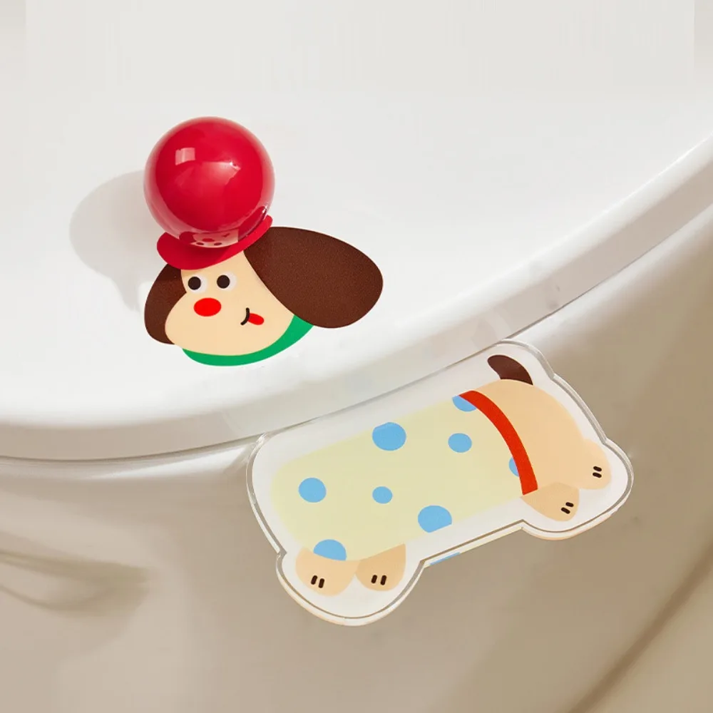 Acrylic Sausage Dog Toilet Lid Holder No-Touch Easy Grip Toilet Anti Dirty Handle Portable Cartoon Toilet Lid Opener Bathroom
Acrylic Sausage Dog Toilet Lid Holder No-Touch Easy Grip Toilet Anti Dirty Handle Portable Cartoon Toilet Lid Opener Bathroom