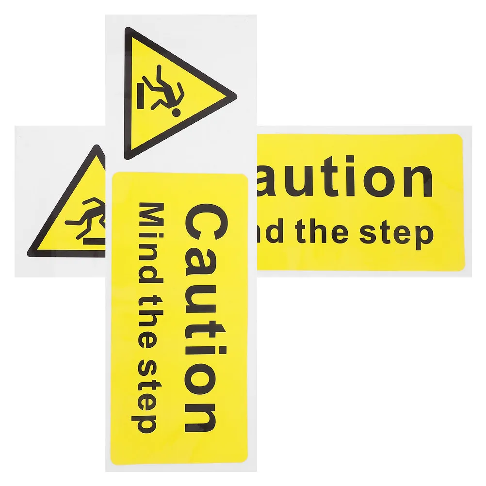 2Pcs Waterproof Self-Adhesive Watch Your Step Floor Safety Sign Sticker for Indoor Outdoor Stairs Steps Slip Prevention Caution
2Pcs Waterproof Self-Adhesive Watch Your Step Floor Safety Sign Sticker for Indoor Outdoor Stairs Steps Slip Prevention Caution