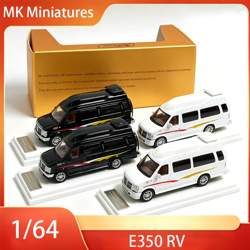 MK Miniatures Diecast Alloy 1/64 Scale E350 RV Car Model Static Decoration Collectibles Gift Toys
MK Miniatures Diecast Alloy 1/64 Scale E350 RV Car Model Static Decoration Collectibles Gift Toys