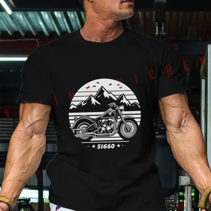 Motorcycle Themed - Moto Rider Print Men T-Shirt Cotton O-neck Short Sleeve T Shirt Fashion Hip Hop Streetwear Tees
Motorcycle Themed - Moto Rider Print Men T-Shirt Cotton O-neck Short Sleeve T Shirt Fashion Hip Hop Streetwear Tees