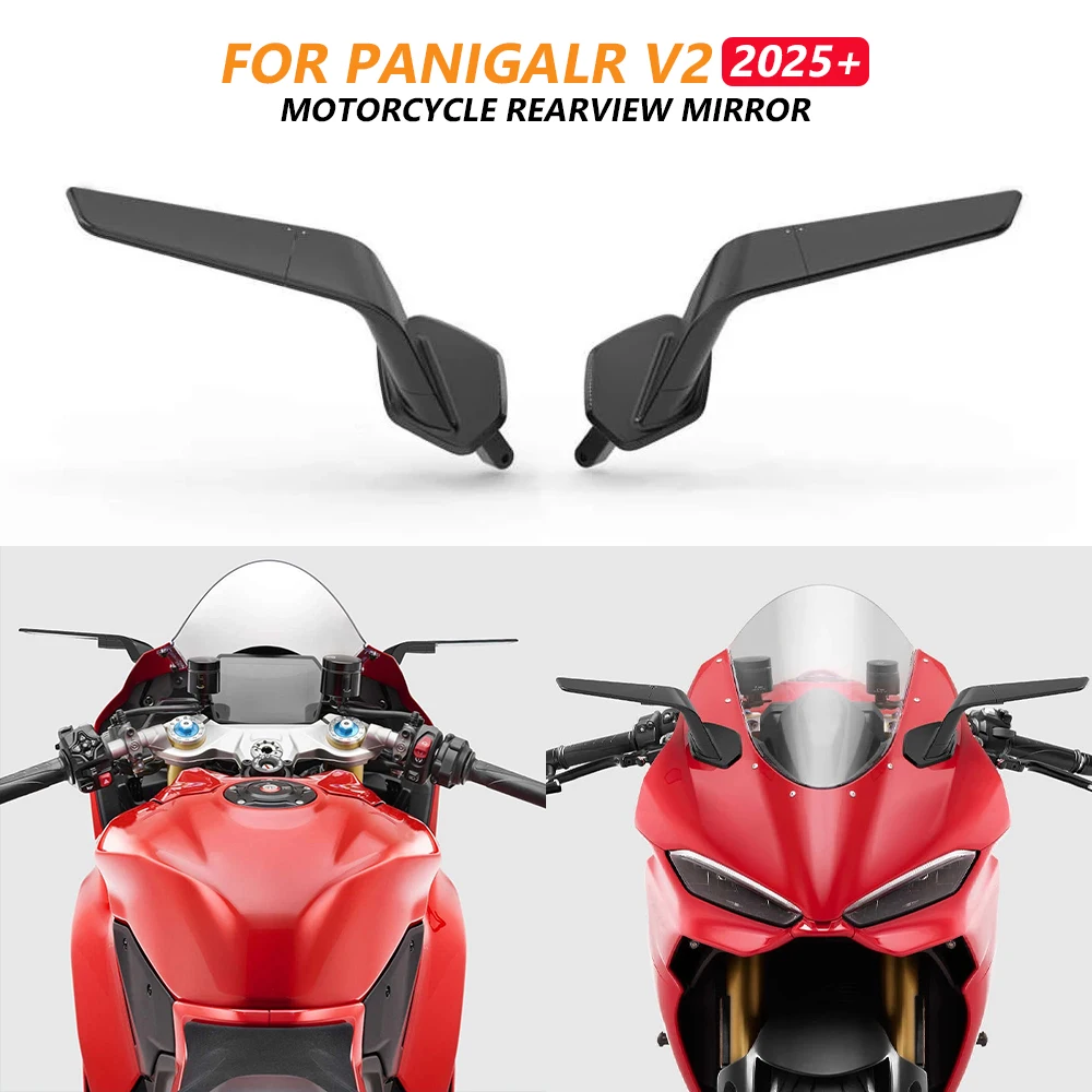 For Panigale V2 2025 Reflector System Ducati Motorbike Winglet Rearview Mirror Airflow Management Attachment Support Component
For Panigale V2 2025 Reflector System Ducati Motorbike Winglet Rearview Mirror Airflow Management Attachment Support Component