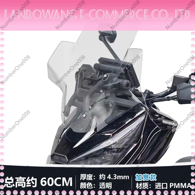 Motorcycle Windshield Modified Front Windshield for 350-400cc Scooter Models
Motorcycle Windshield Modified Front Windshield for 350-400cc Scooter Models
