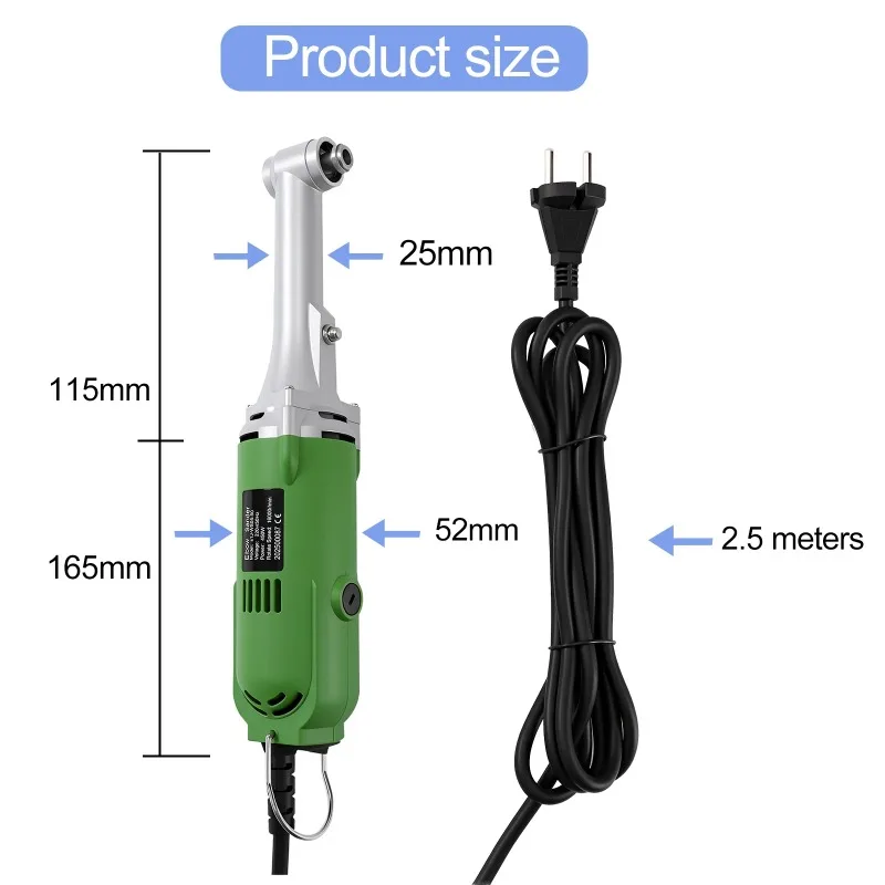 【Premium】450W 90 ° Ceramic Tile Sewing Tool Electric Straight Grinder 6 Variable Speeds lighting Machine Grinder Sander Polish
【Premium】450W 90 ° Ceramic Tile Sewing Tool Electric Straight Grinder 6 Variable Speeds lighting Machine Grinder Sander Polish