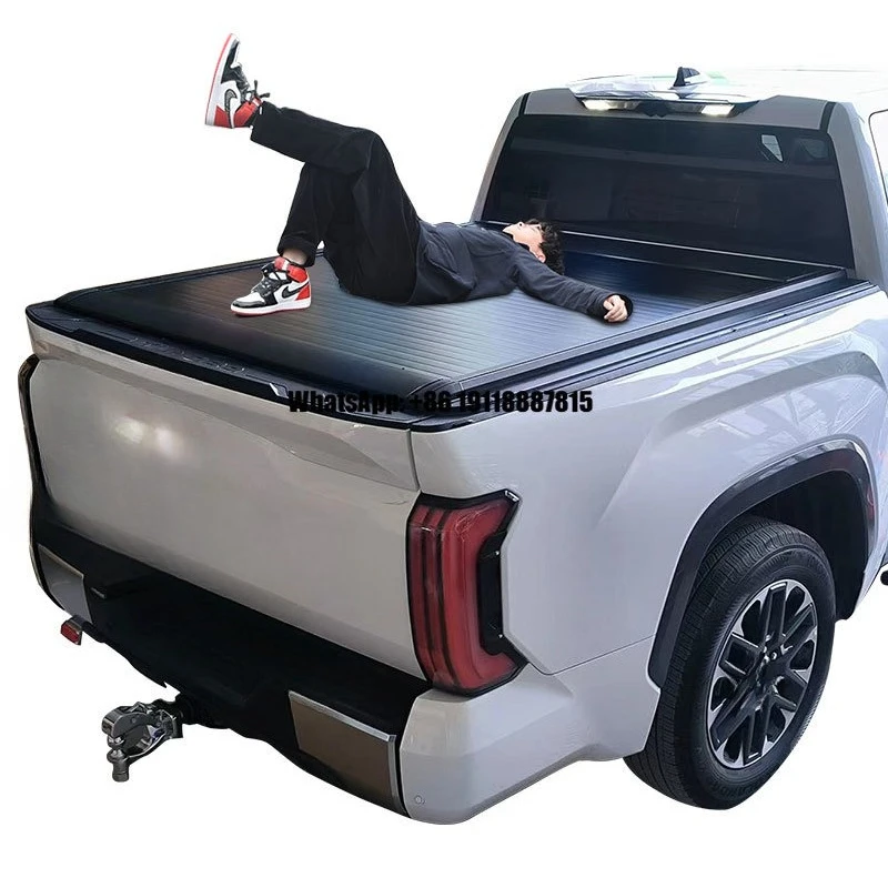 Manual Roller Shutter Cover Retractable Pickup Hard Tonneau Cover for Toyota Tundra Truck Bed Covers
Manual Roller Shutter Cover Retractable Pickup Hard Tonneau Cover for Toyota Tundra Truck Bed Covers