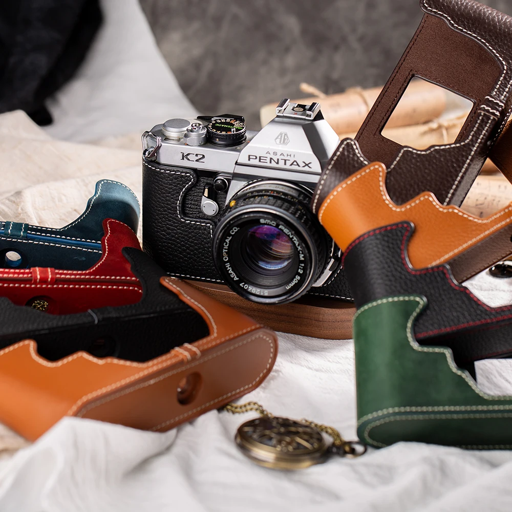 Protective Case K2 Cover Bag For Pentax K2 Case Leather Camera Bag Genuine Leather Camera Half Case Photography Accessories
Protective Case K2 Cover Bag For Pentax K2 Case Leather Camera Bag Genuine Leather Camera Half Case Photography Accessories