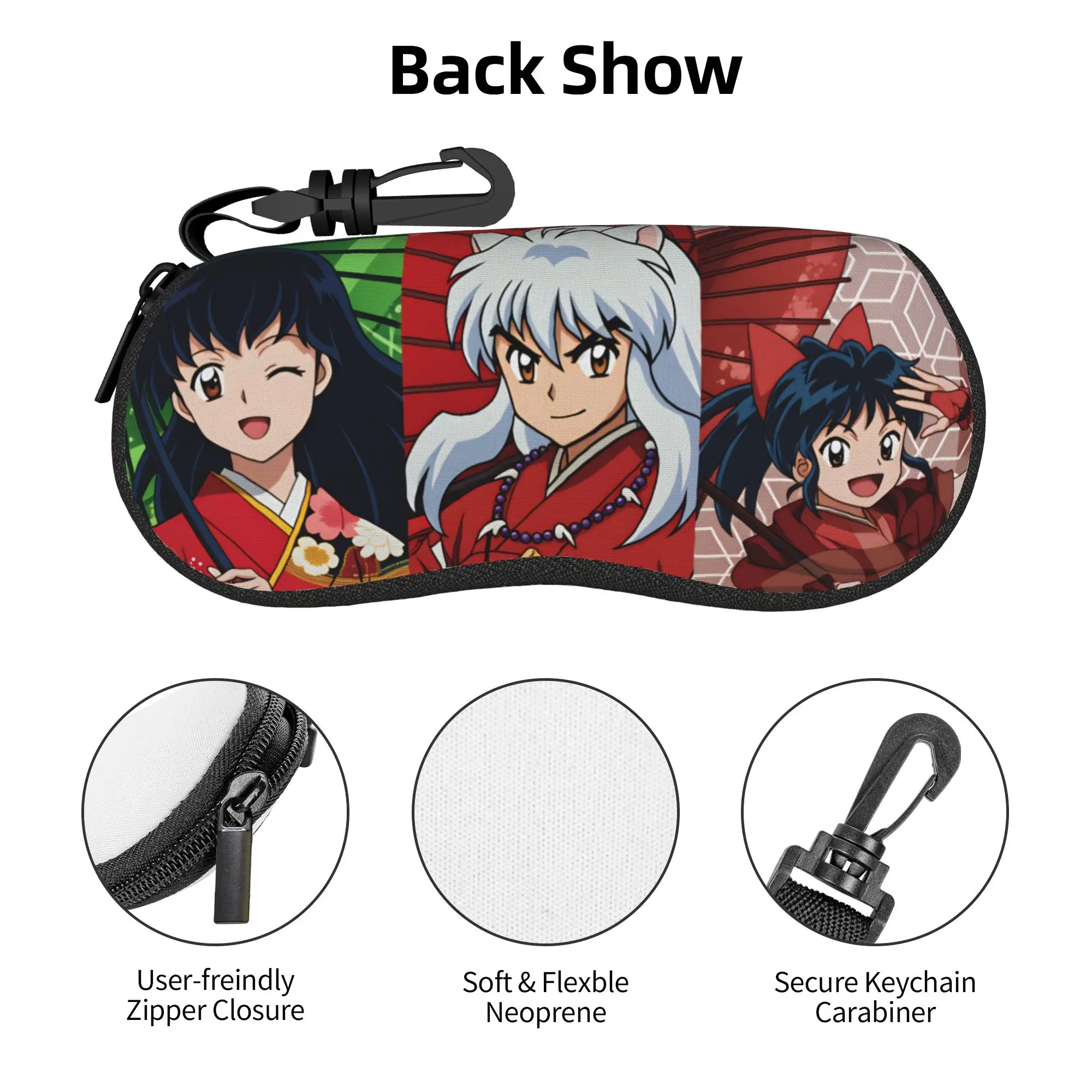 Inuyasha Kagome Higurashi Moroha Glasses Case Stylish Shell Eyeglasses Case Sunglasses Box
Inuyasha Kagome Higurashi Moroha Glasses Case Stylish Shell Eyeglasses Case Sunglasses Box