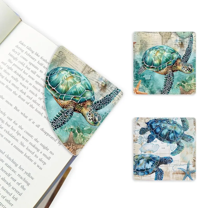 Кожаная угловая закладка, 2 упаковки зажимов для страниц ручной работы на тему океана, уникальные морские подарки для читателей, детей, учителей, любителей книг
Кожаная угловая закладка, 2 упаковки зажимов для страниц ручной работы на тему океана, уникальные морские подарки для читателей, детей, учителей, любителей книг