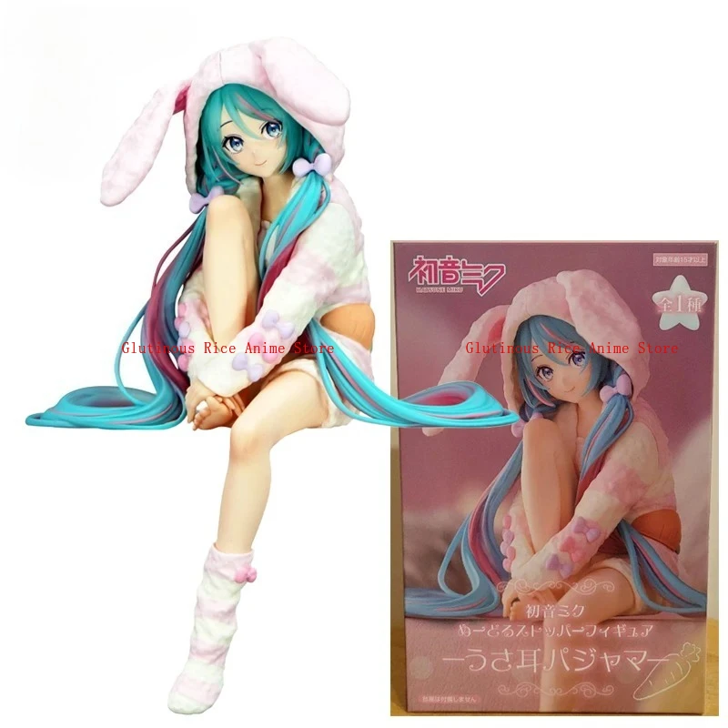 In Stock FuRyu Noodle Stopper Hatsune Miku Rabbit Ear Pajamas Ver. PVC 11CM Anime Action Figures Model Collection Toy
In Stock FuRyu Noodle Stopper Hatsune Miku Rabbit Ear Pajamas Ver. PVC 11CM Anime Action Figures Model Collection Toy