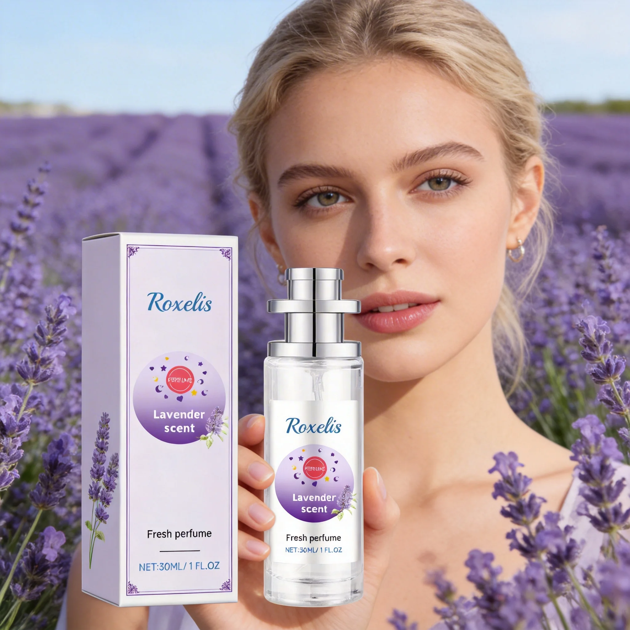 ROXELIS Lavender Scent Fresh Perfume Light Natural Floral Fragrance Lasting Scent Portable Travel Dating Daily Use For Women
ROXELIS Lavender Scent Fresh Perfume Light Natural Floral Fragrance Lasting Scent Portable Travel Dating Daily Use For Women
