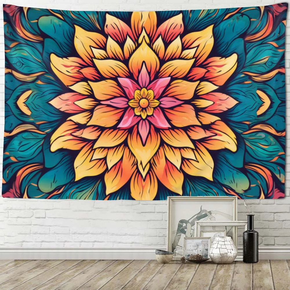 Psychedelic Patterned Tapestry Multi-Size Colorful Kaleidoscope Art Wall Hanging Home Decoration Background
Psychedelic Patterned Tapestry Multi-Size Colorful Kaleidoscope Art Wall Hanging Home Decoration Background