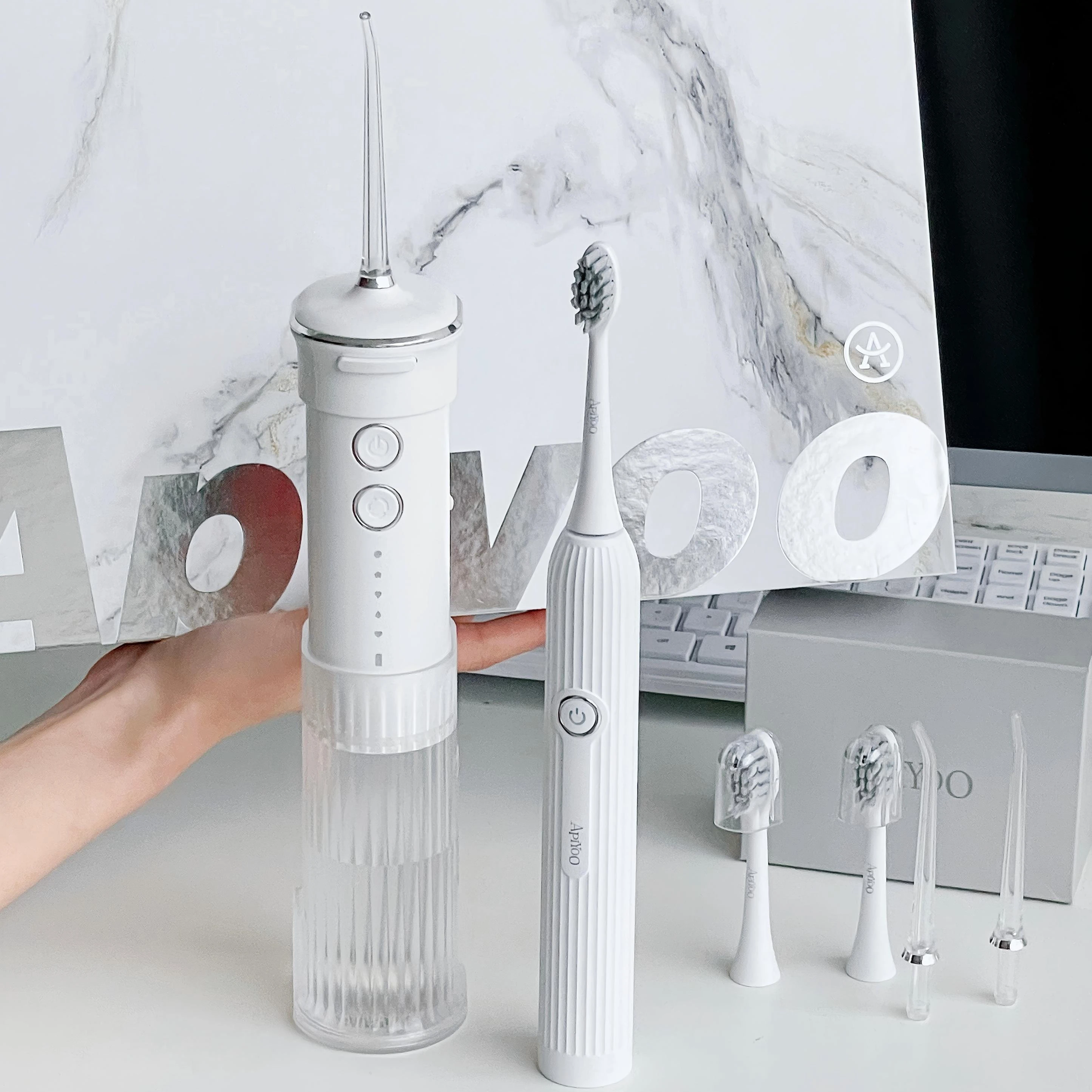 2026 High Quality Oral Care Set Smart Portable Electric Toothbrush Water Flosser Oral Irrigator for Teeth Clean, Type C
2026 High Quality Oral Care Set Smart Portable Electric Toothbrush Water Flosser Oral Irrigator for Teeth Clean, Type C