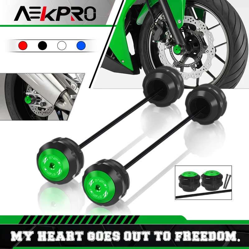 z750 Motorcycle Front Axle Fork Crash Sliders Wheel Protector Accessories For Z750 Z750R Z750S New Wheel Falling Protection Pads
z750 Motorcycle Front Axle Fork Crash Sliders Wheel Protector Accessories For Z750 Z750R Z750S New Wheel Falling Protection Pads
