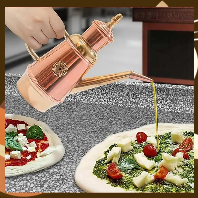 Hot Olive Oil Dispenser Bottle, Handmade Copper Oil Pot For Kitchen Restaurant Pizza Shop
Hot Olive Oil Dispenser Bottle, Handmade Copper Oil Pot For Kitchen Restaurant Pizza Shop