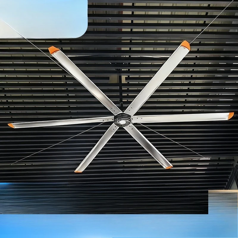 Frequency conversion industrial large fan warehouse workshop, stadium ventilation and cooling industrial large ceiling fan
Frequency conversion industrial large fan warehouse workshop, stadium ventilation and cooling industrial large ceiling fan