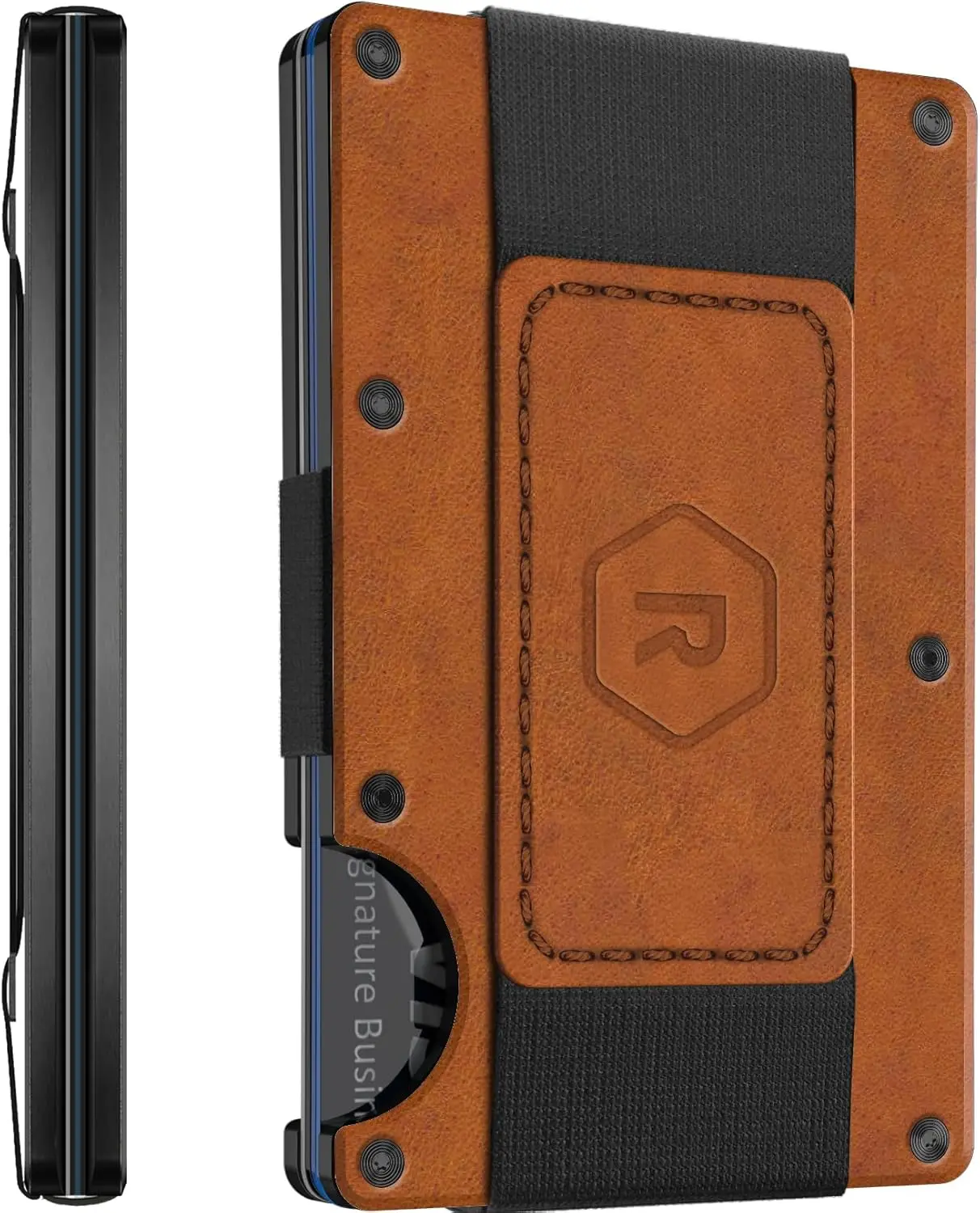 Slim Minimalist Compact Wallet for Men with RFID Protection, Leather Front Pocket Wallets with Cash Strap (Tobacco Brown)
Slim Minimalist Compact Wallet for Men with RFID Protection, Leather Front Pocket Wallets with Cash Strap (Tobacco Brown)
