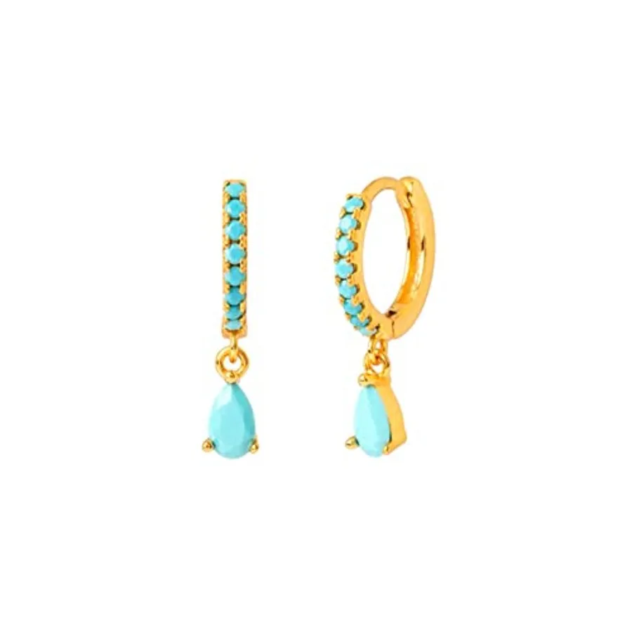 Dainty Huggie Small Hoop Cuff With Mini Teardrop CZ Charm Drop Cartilage Earrings for Women Sensitive Ear 925 Sterling Silver P
Dainty Huggie Small Hoop Cuff With Mini Teardrop CZ Charm Drop Cartilage Earrings for Women Sensitive Ear 925 Sterling Silver P
