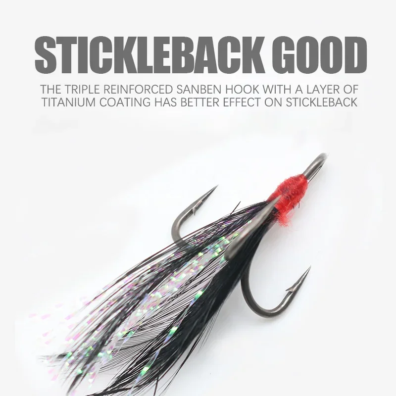 50Pcs Fishing Hook 4# 6# 8# 10# 12# 14# Titanium Coating 3X Treble Hook Barbed Sharp Hook Hard Bait Jigging Fishing Tackle
50Pcs Fishing Hook 4# 6# 8# 10# 12# 14# Titanium Coating 3X Treble Hook Barbed Sharp Hook Hard Bait Jigging Fishing Tackle