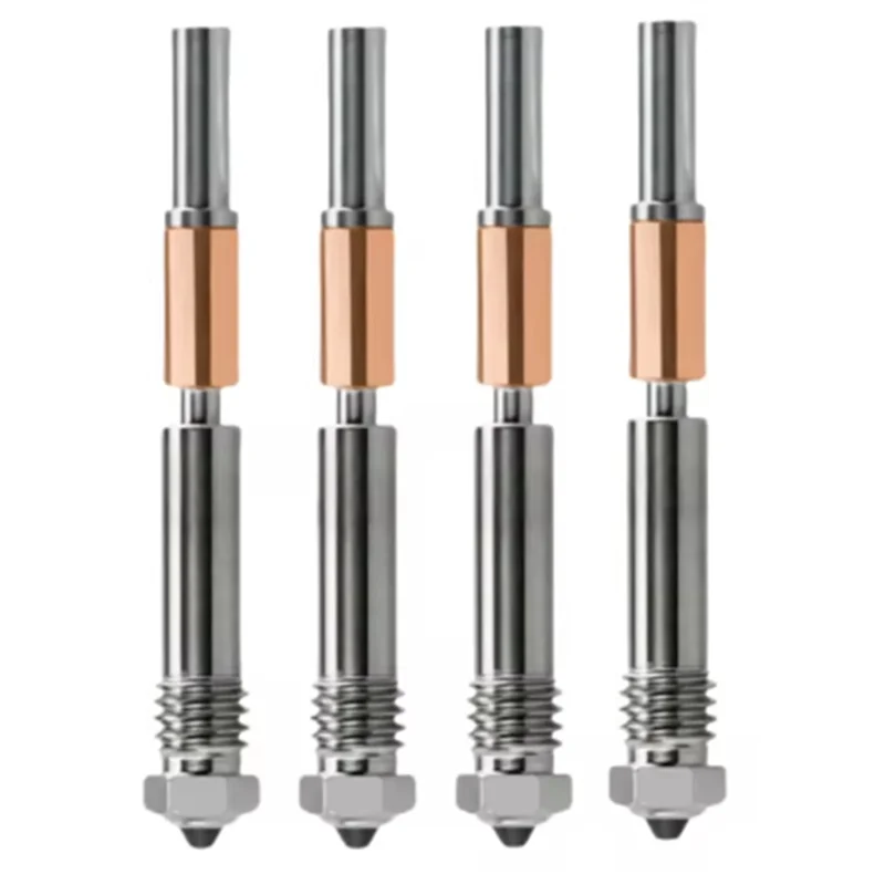 Модернизированные 4 шт. печатные детали для Hotend для Bambu Lab P1P X1C P1S X1 X1E V4.0 Обновление печатающей головки с горячим концом Детали для 3D-печати
Модернизированные 4 шт. печатные детали для Hotend для Bambu Lab P1P X1C P1S X1 X1E V4.0 Обновление печатающей головки с горячим концом Детали для 3D-печати