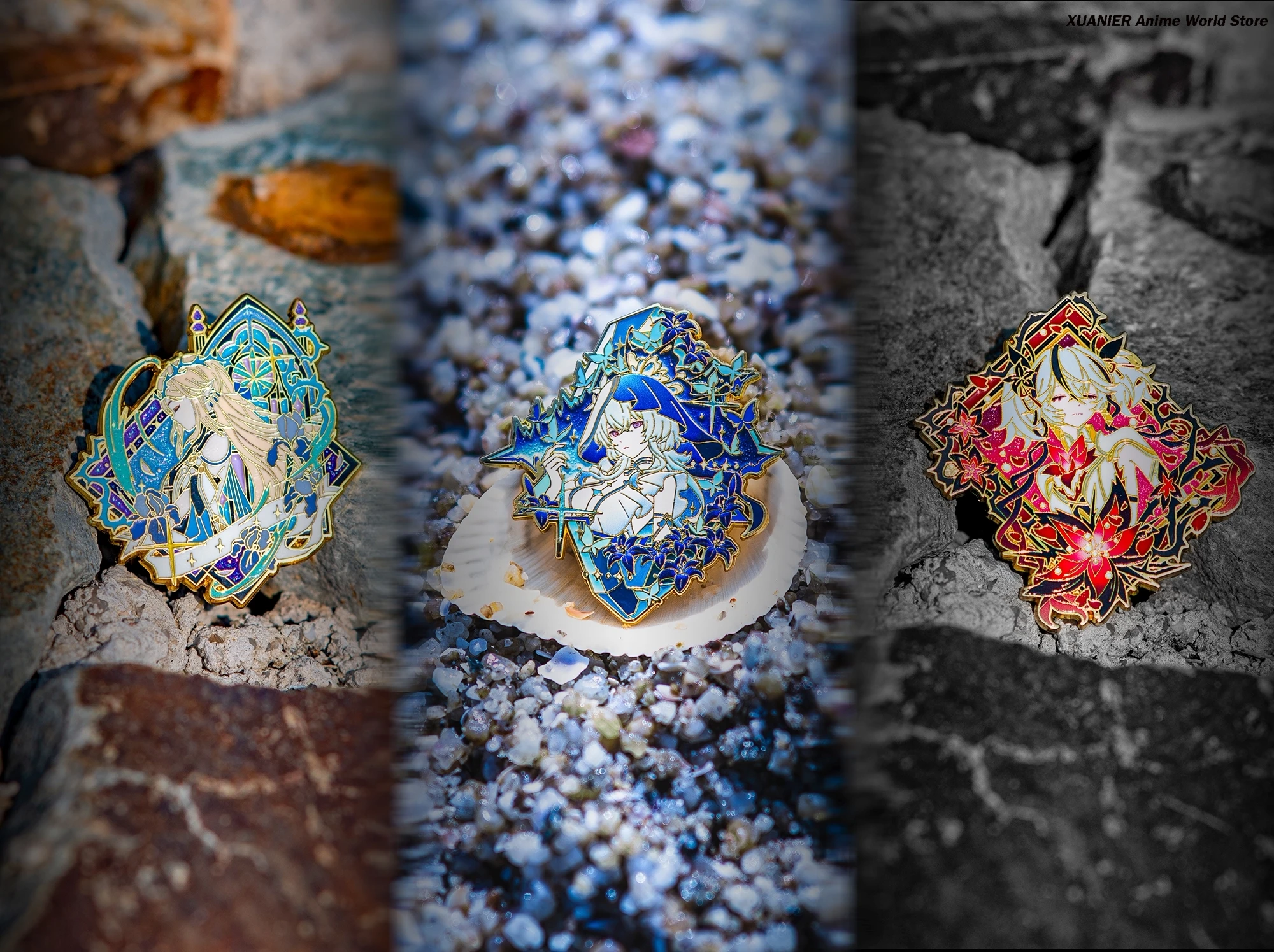 Wuthering Waves Camellya The Shorekeeper Cartethyia Metal Badge Brooch Pin Collection Anime Pendant Bedge Bag Clothes Ornament
Wuthering Waves Camellya The Shorekeeper Cartethyia Metal Badge Brooch Pin Collection Anime Pendant Bedge Bag Clothes Ornament