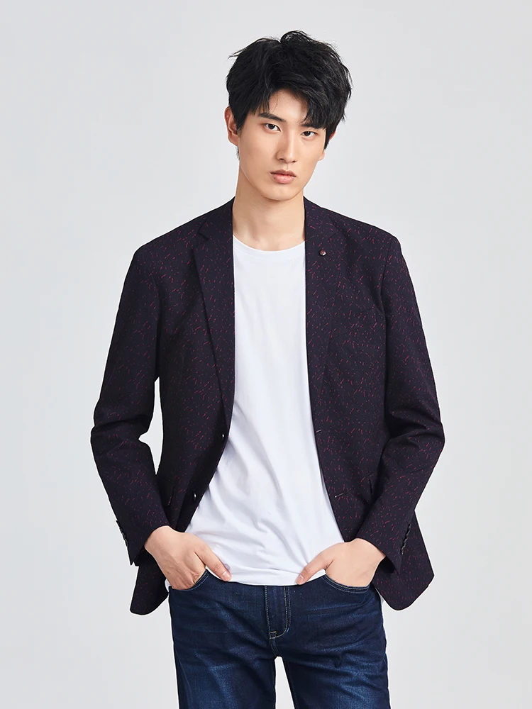 Мужской деловой повседневный костюм с цветочным принтом, осенняя модная верхняя одежда, приталенный крой, круглый подол, городской стиль, длинный рукав, двойная застежка.
Мужской деловой повседневный костюм с цветочным принтом, осенняя модная верхняя одежда, приталенный крой, круглый подол, городской стиль, длинный рукав, двойная застежка.