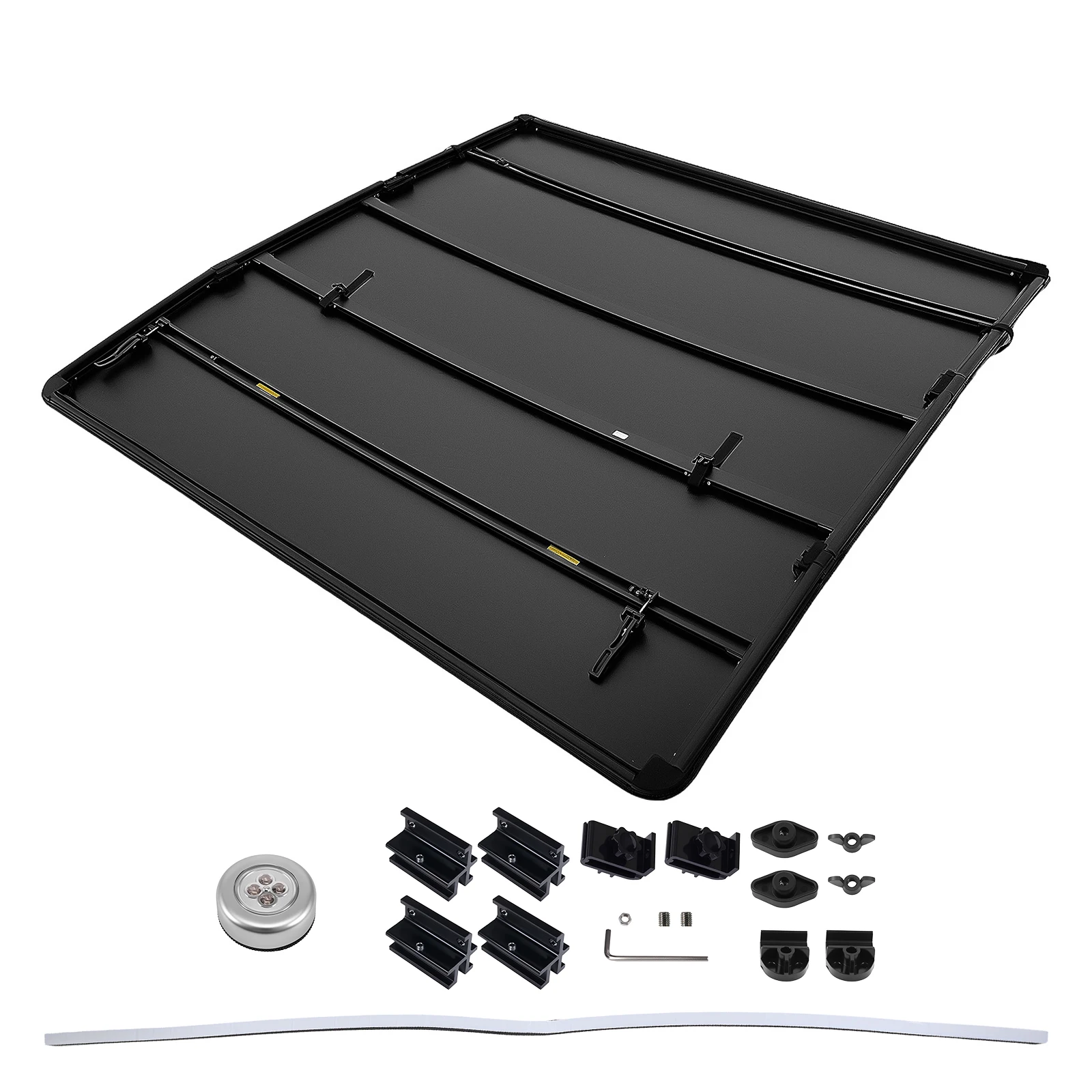 5ft Truck Bed Soft Tri-Fold Tonneau Cover for Toyota Tacoma 2016-25 Black
5ft Truck Bed Soft Tri-Fold Tonneau Cover for Toyota Tacoma 2016-25 Black