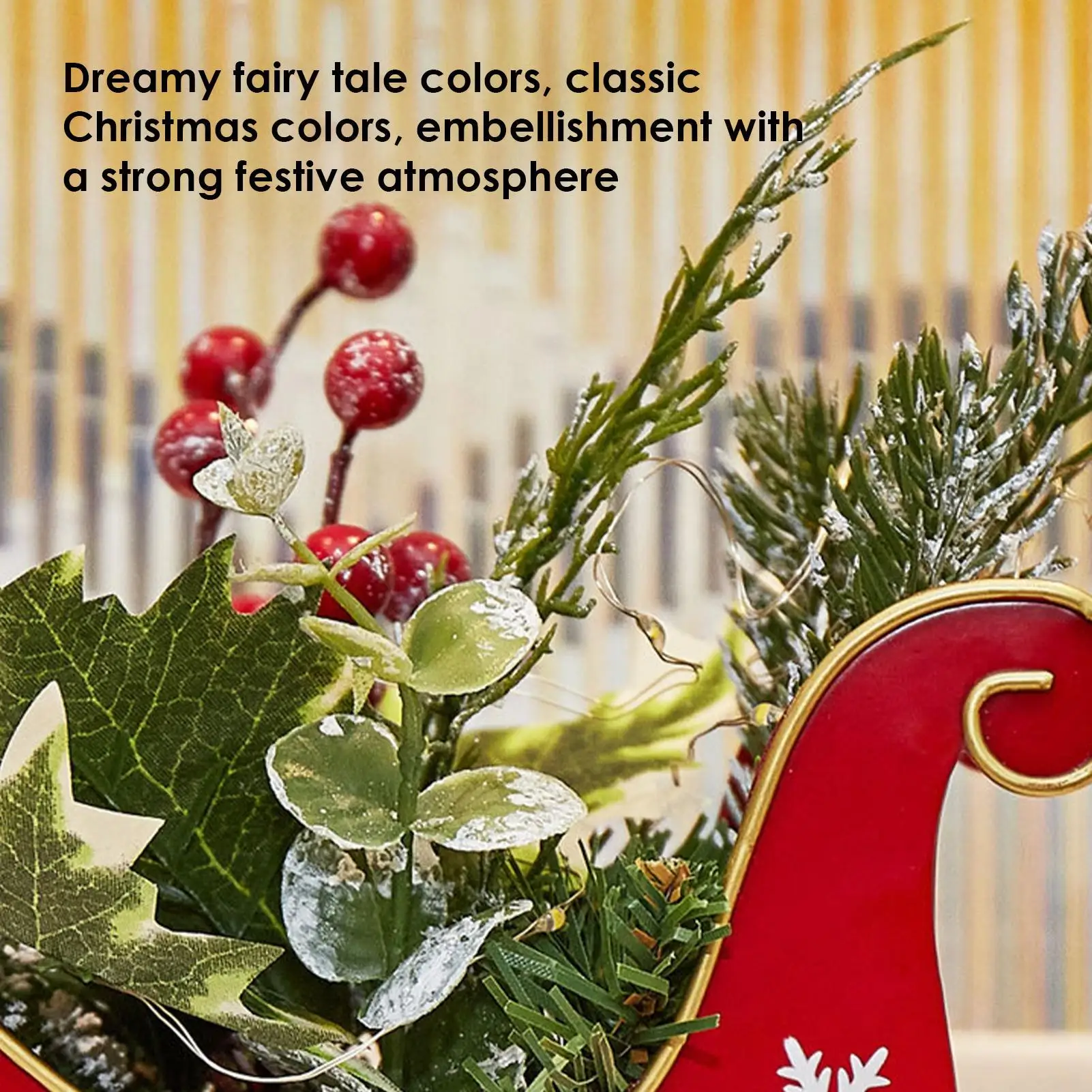 Christmas Tree Decorations Festive 3D Hollowed Classic Christmas Sleigh Decorations For Indoor Festival Family Holiday Outdoor
Christmas Tree Decorations Festive 3D Hollowed Classic Christmas Sleigh Decorations For Indoor Festival Family Holiday Outdoor
