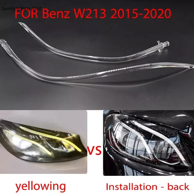 For 2016-2020 Mercedes-Benz E-Class W213 E300 headlight LED angel eye guide light DRL daytime running light tube Light Strip
For 2016-2020 Mercedes-Benz E-Class W213 E300 headlight LED angel eye guide light DRL daytime running light tube Light Strip