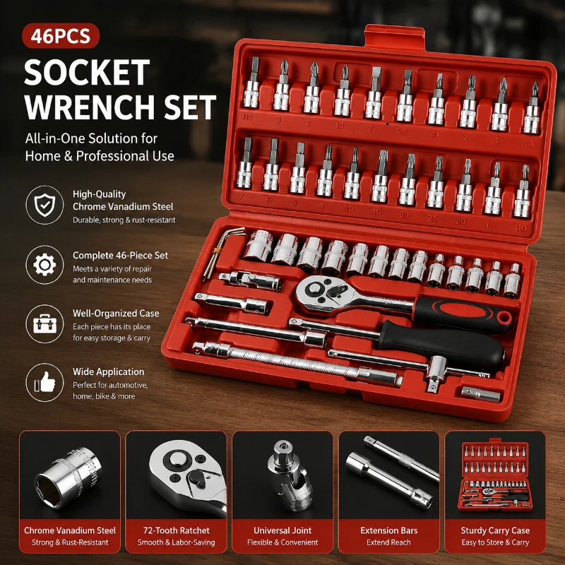 Standard Size Maintenance Tool Accessories Universal Compatibility Easy To Use Practical Fittings For Daily Hand Tool Matching