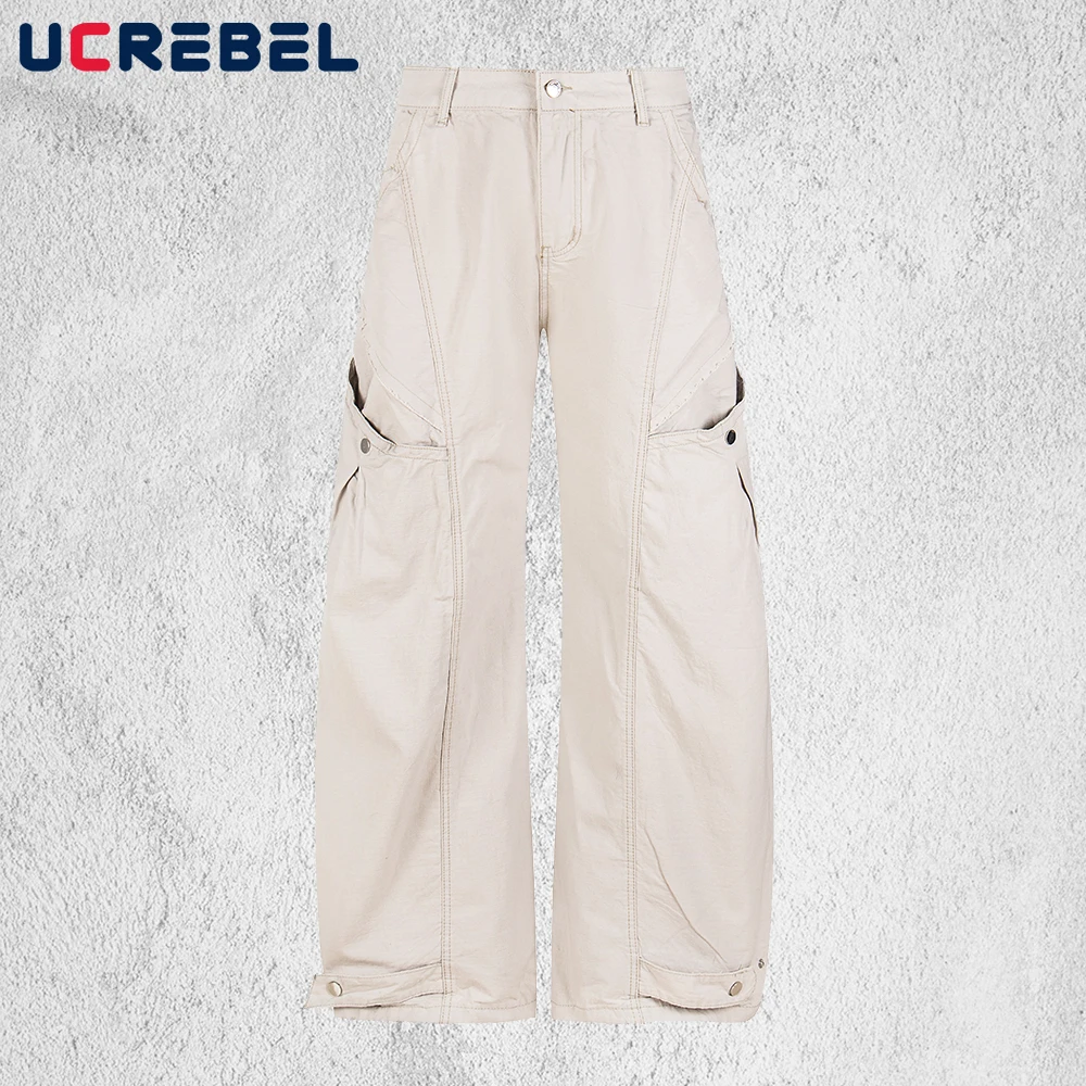 Pleated Pocket Casual Pants Mens Retro High Street Solid Color Baggy Wide Leg Scimitar Pants Man Trousers
Pleated Pocket Casual Pants Mens Retro High Street Solid Color Baggy Wide Leg Scimitar Pants Man Trousers