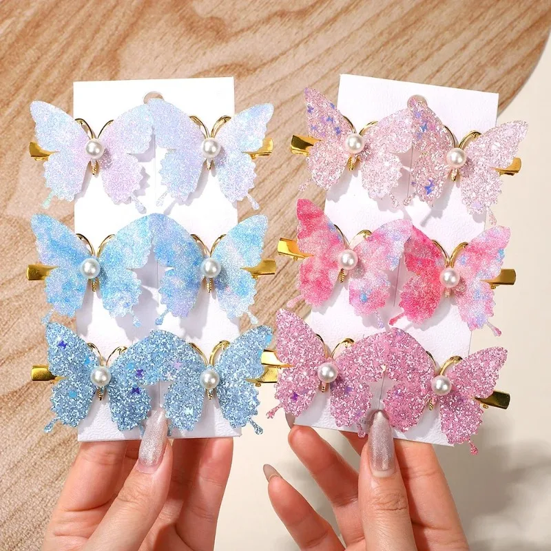 10Pcs New Exquisite Sequin Butterfly Hair Clips Pearl Metal Bow Hair Bangs Hairgripes Women Girl Fashionable Hair Accessories
10Pcs New Exquisite Sequin Butterfly Hair Clips Pearl Metal Bow Hair Bangs Hairgripes Women Girl Fashionable Hair Accessories