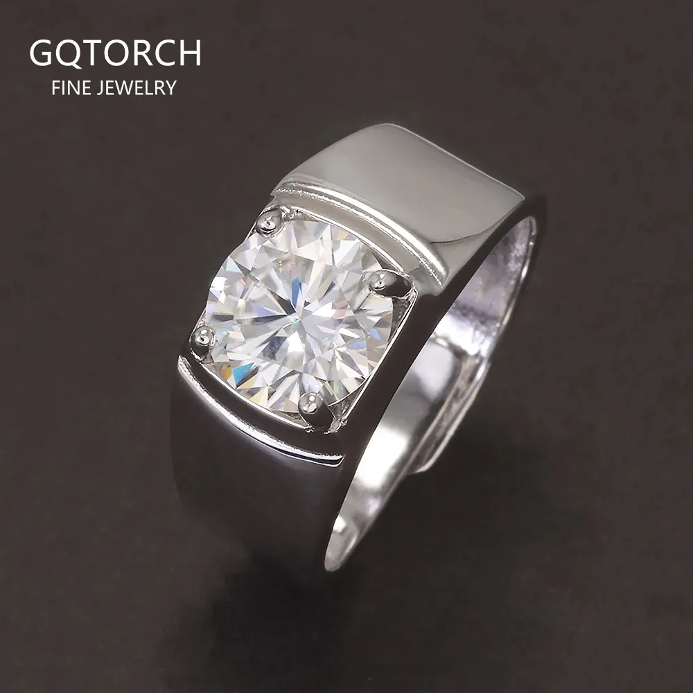 Стерлингового серебра 925 пробы 2CT 3CT 5CT Аутентичное кольцо с муассанитом для мужчин Обручальное кольцо с имитацией бриллианта Обручальные кольца Изящные ювелирные изделия
Стерлингового серебра 925 пробы 2CT 3CT 5CT Аутентичное кольцо с муассанитом для мужчин Обручальное кольцо с имитацией бриллианта Обручальные кольца Изящные ювелирные изделия