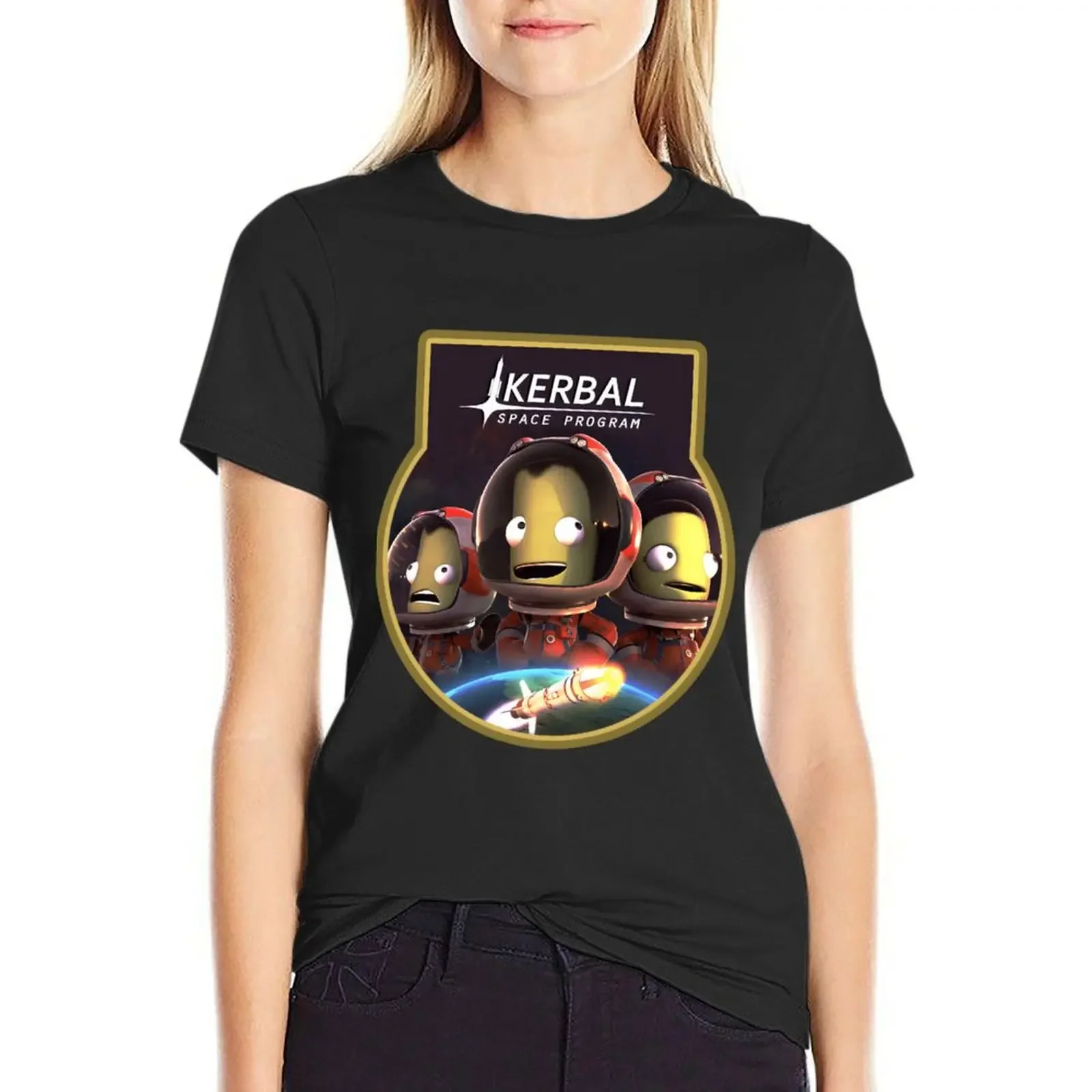 Kerbal Space Program Classic T-shirt cute clothes kawaii clothes oversized t shirts for Women
Kerbal Space Program Classic T-shirt cute clothes kawaii clothes oversized t shirts for Women