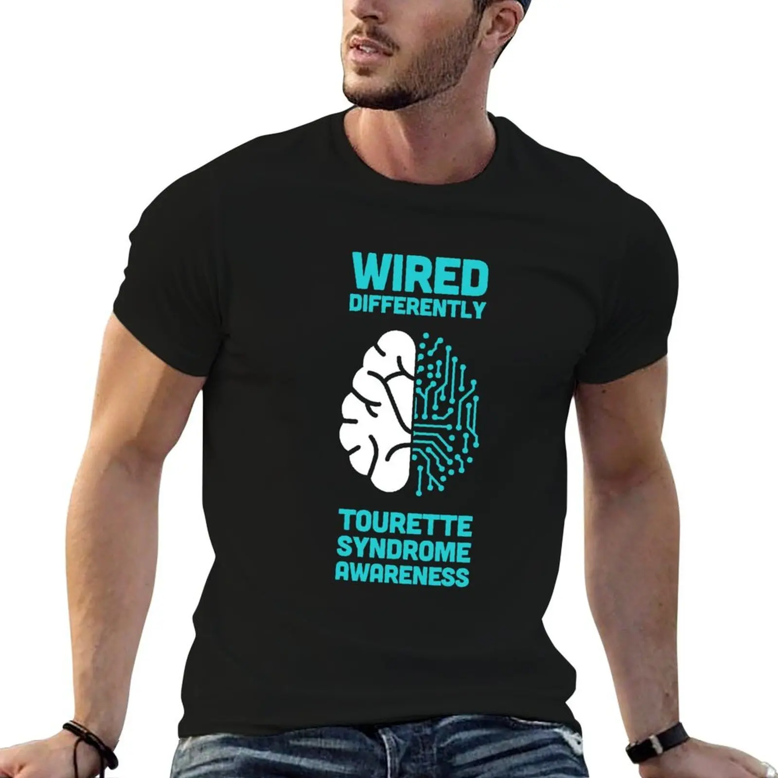 Wired - Tourette Syndrome Awareness Gift T-Shirt man graphic t shirt t shirts with prints man t shirt luxury T-shirt
Wired - Tourette Syndrome Awareness Gift T-Shirt man graphic t shirt t shirts with prints man t shirt luxury T-shirt