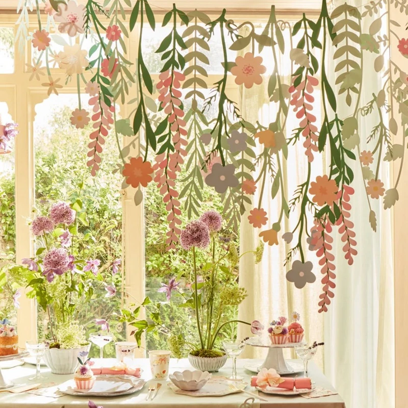 Leaf Flowers Paper Garland Banner Kids Boy Girl Birthday Party Decoration Favors Supplies Spring Home Wall DIY Hanging Flag 2025
Leaf Flowers Paper Garland Banner Kids Boy Girl Birthday Party Decoration Favors Supplies Spring Home Wall DIY Hanging Flag 2025