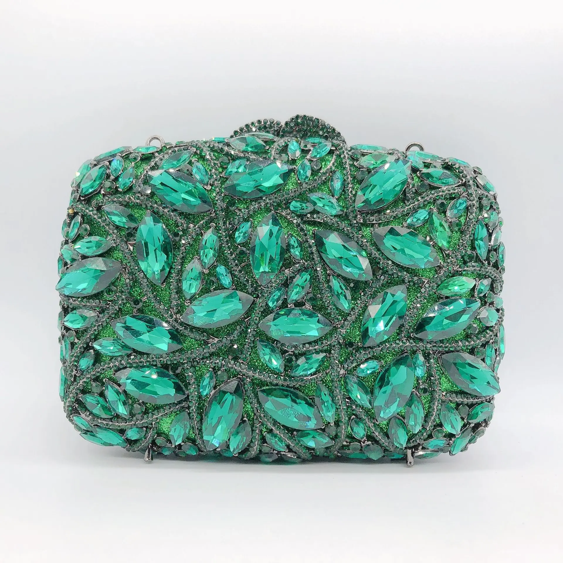 Women Emerald Green Evening Clutch Bags Glass Day Clutches Formal Dinner Diamond Handbags Wedding Rhinestone Clutch Purse
Women Emerald Green Evening Clutch Bags Glass Day Clutches Formal Dinner Diamond Handbags Wedding Rhinestone Clutch Purse