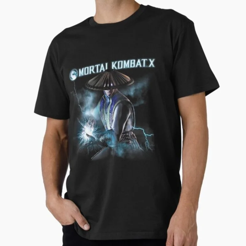 Vintage 90's Mortal Kombat X Raiden Lightning Gift tee for gamer 100% cotton printed Short Sleeve Graphic T-Shirt All size tops
Vintage 90's Mortal Kombat X Raiden Lightning Gift tee for gamer 100% cotton printed Short Sleeve Graphic T-Shirt All size tops