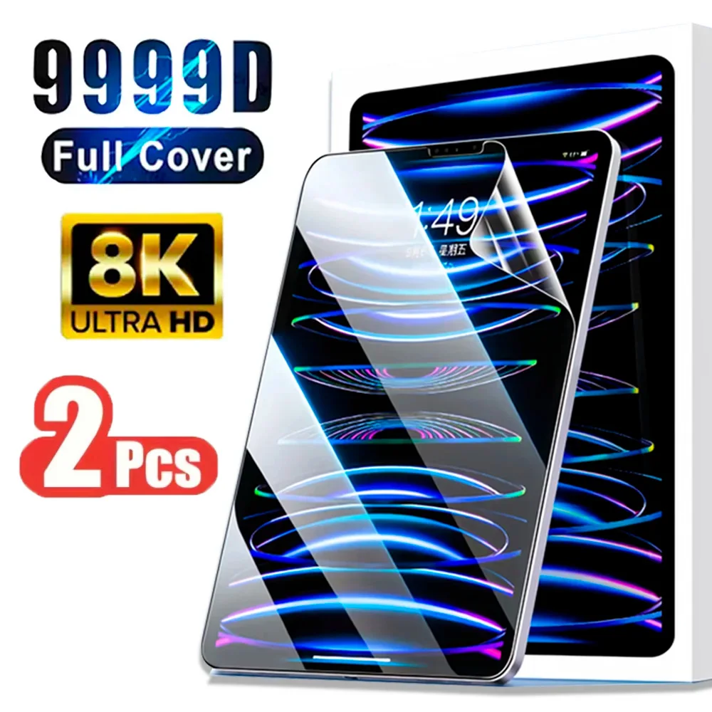 Soft Hydrogel Film For iPad A16 Pro 11 13 12.9 Air 11 13 4 5 1 2 7 8 9 th 10.2 10th 10.9 Generation Mini 6 7 Screen Protector
Soft Hydrogel Film For iPad A16 Pro 11 13 12.9 Air 11 13 4 5 1 2 7 8 9 th 10.2 10th 10.9 Generation Mini 6 7 Screen Protector