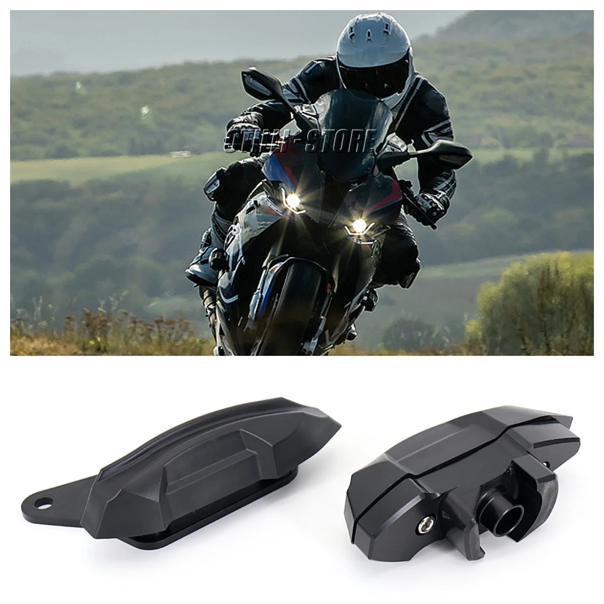 For BMW S1000RR M1000RR S 1000 RR Motorcycle Frame Protector ABS Engine Guard Black Crash Pad Sliders Falling Protection
For BMW S1000RR M1000RR S 1000 RR Motorcycle Frame Protector ABS Engine Guard Black Crash Pad Sliders Falling Protection