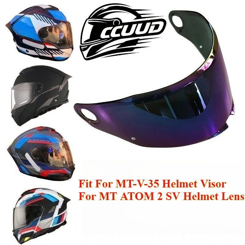 NEW Fit for MT-V-35 Helmet Visor for MT ATOM 2 SV Helmet Lens Black Visors Base Windshield Replacement Accessories
NEW Fit for MT-V-35 Helmet Visor for MT ATOM 2 SV Helmet Lens Black Visors Base Windshield Replacement Accessories