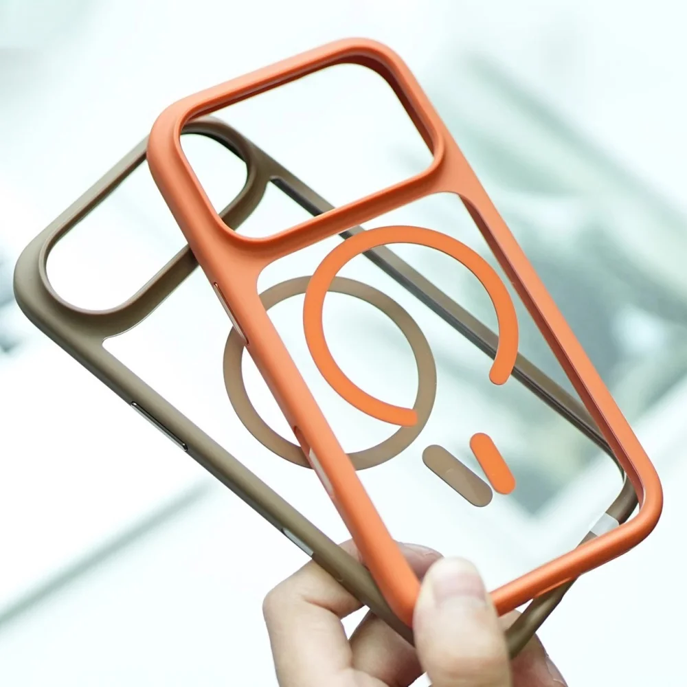 Transparent Magnetic For Magsafe Case For iPhone 17 Pro Max 17 Pro 17 Air 17 Wireless Charging Soft Bumper Shockproof Hard Cover
Transparent Magnetic For Magsafe Case For iPhone 17 Pro Max 17 Pro 17 Air 17 Wireless Charging Soft Bumper Shockproof Hard Cover