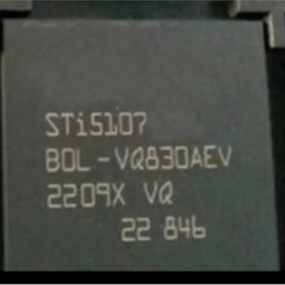 STi5107 STI5107CYB STI5107 BGA NEW (Product quantity: 5 pieces)
STi5107 STI5107CYB STI5107 BGA NEW (Product quantity: 5 pieces)