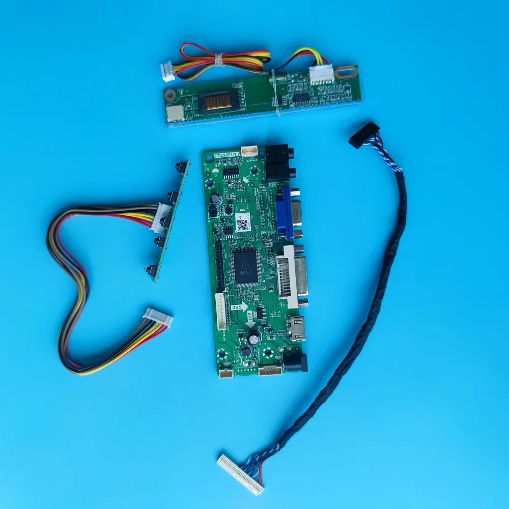 kit for LP171WX2 display Panel HDMI-compatible Screen LED LCD Controller board 30pin LVDS 1440×900 M.NT68676 DVI VGA 17.1"
kit for LP171WX2 display Panel HDMI-compatible Screen LED LCD Controller board 30pin LVDS 1440×900 M.NT68676 DVI VGA 17.1"
