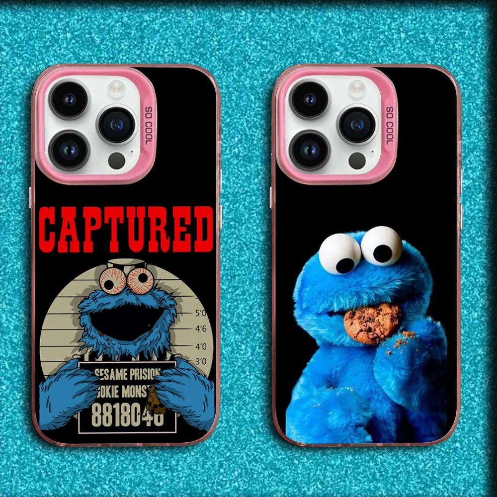 Funny Cookie Monster Phone Case For iPhone 16,15,14,13,12,11,Mini,Pro,MAX Pink Matte Silicone Cover
Funny Cookie Monster Phone Case For iPhone 16,15,14,13,12,11,Mini,Pro,MAX Pink Matte Silicone Cover